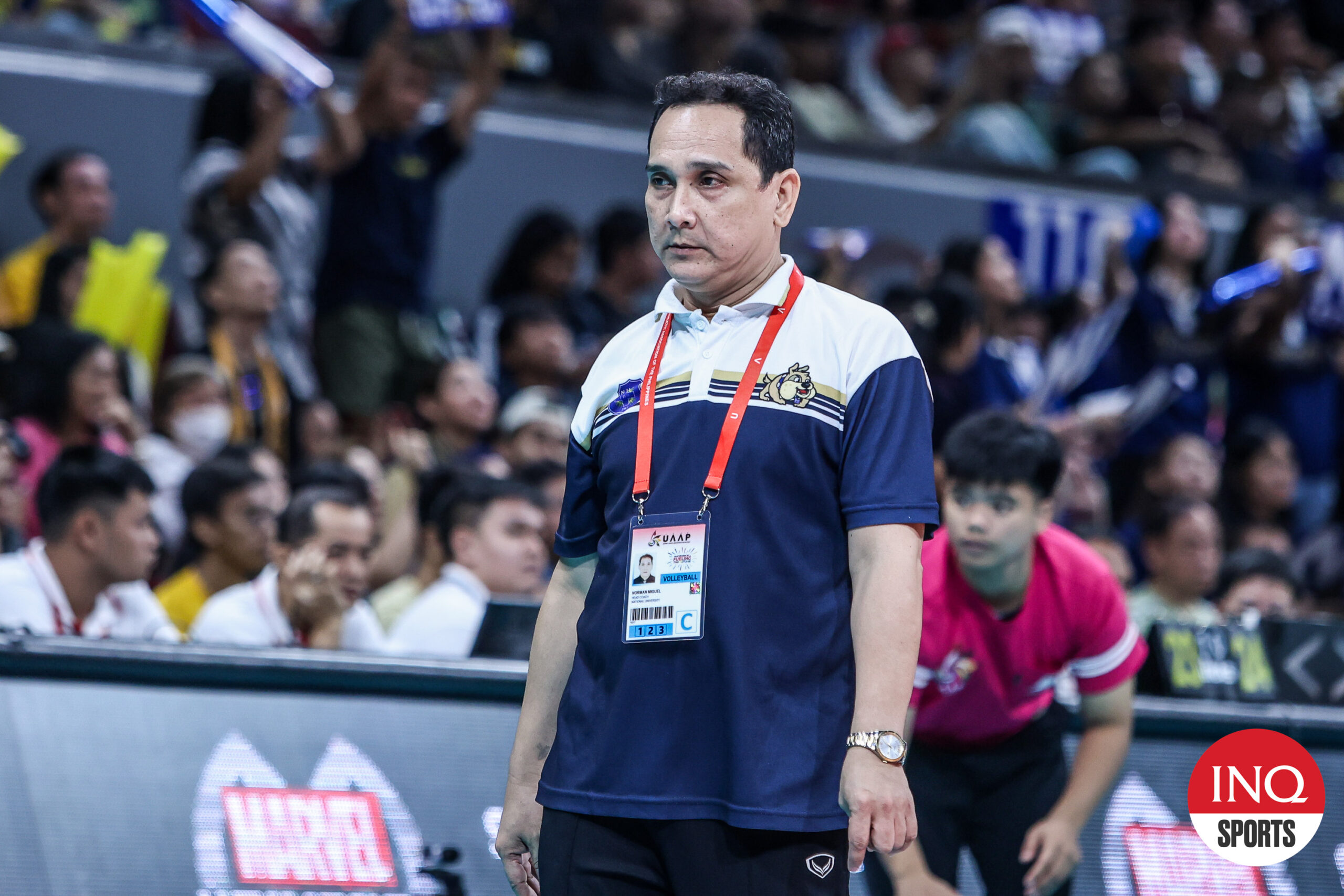 NU Lady Bulldogs coach Norman Miguel PVL Chery Tiggo Crossovers 