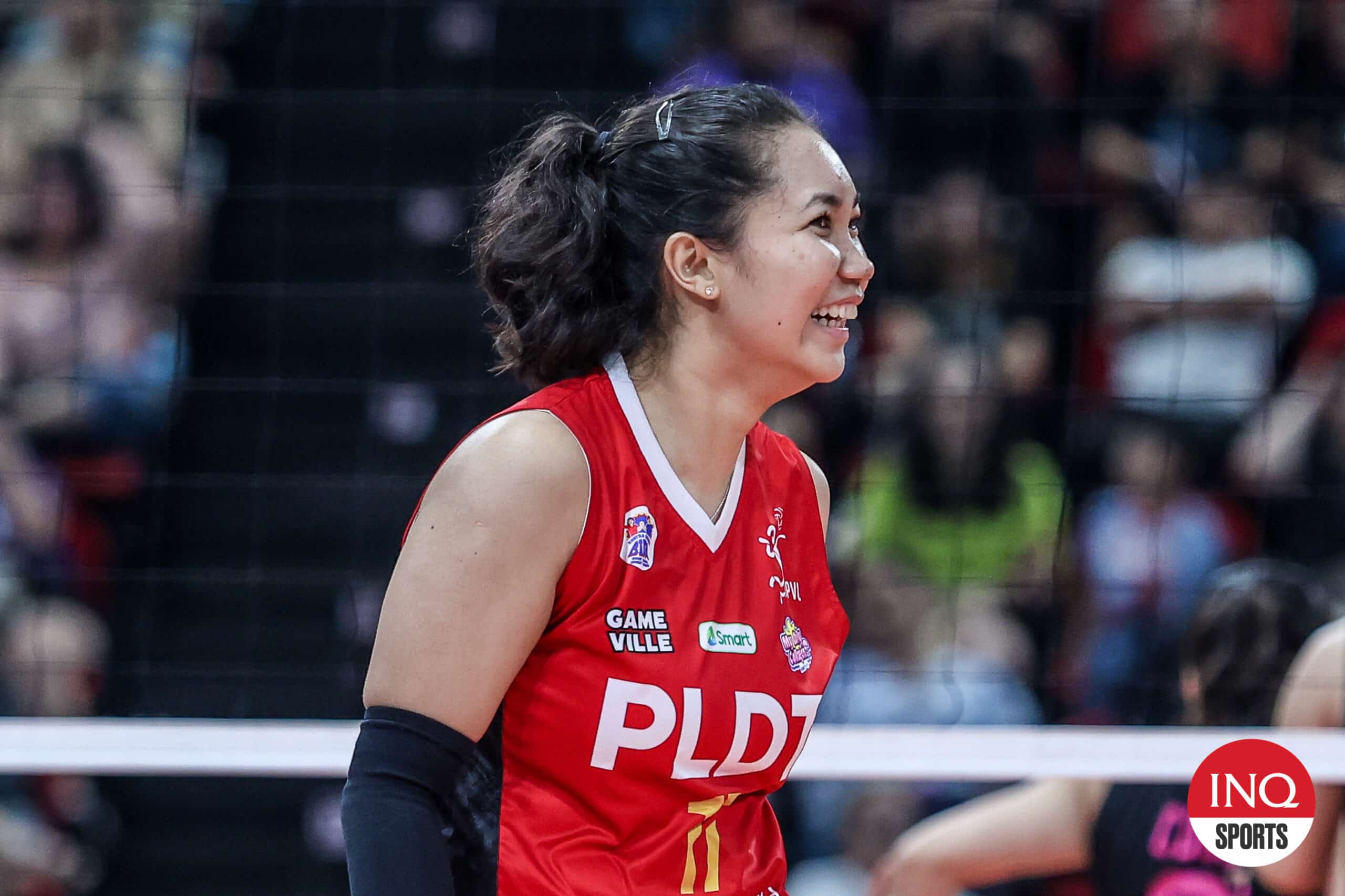 FILE–Fiola Ceballos joins ZUS Coffee after her stint with the PLDT High Speed Hitters. pvl