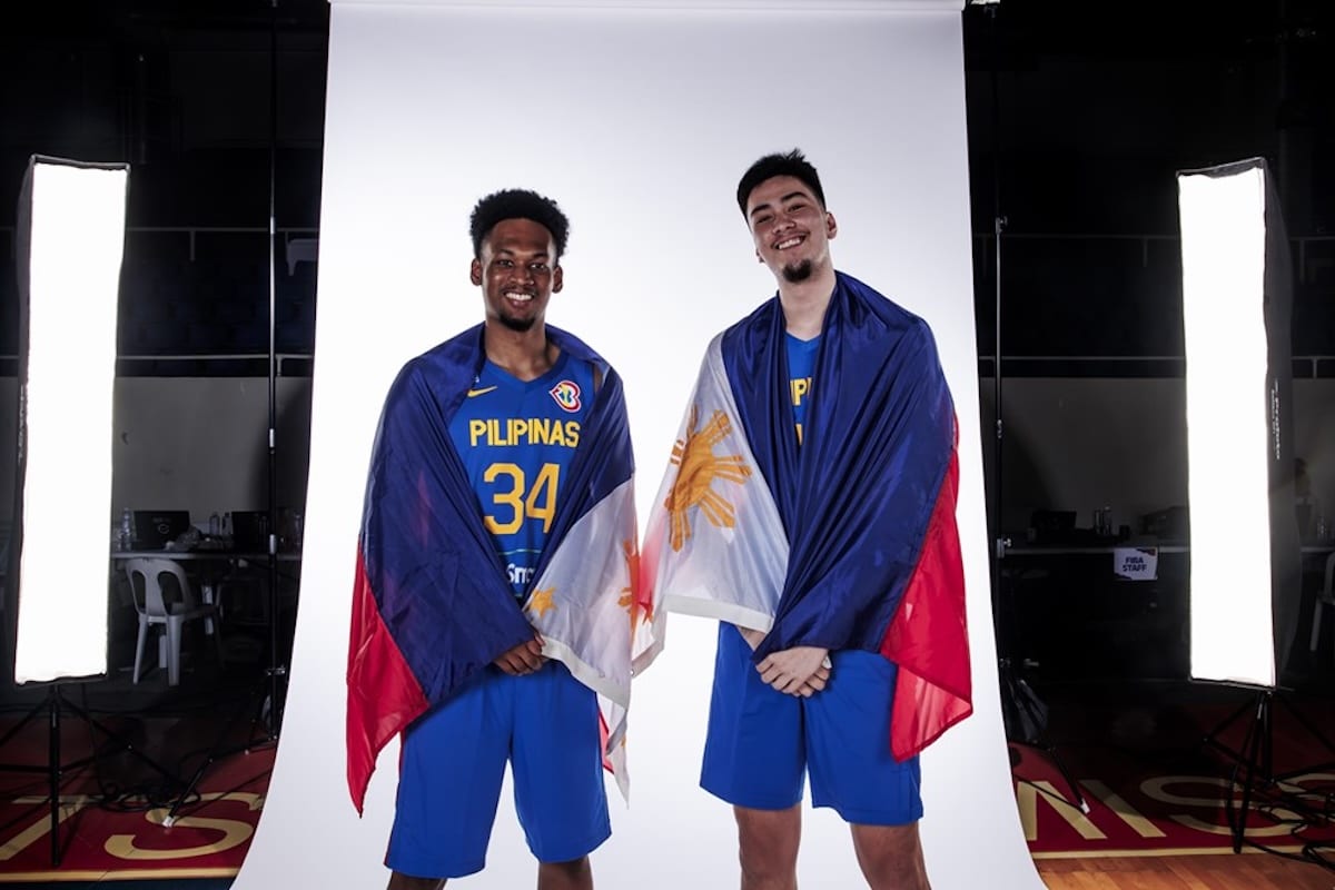 Gilas Pilipinas' young towering towers AJ Edu and Kai Sotto. 