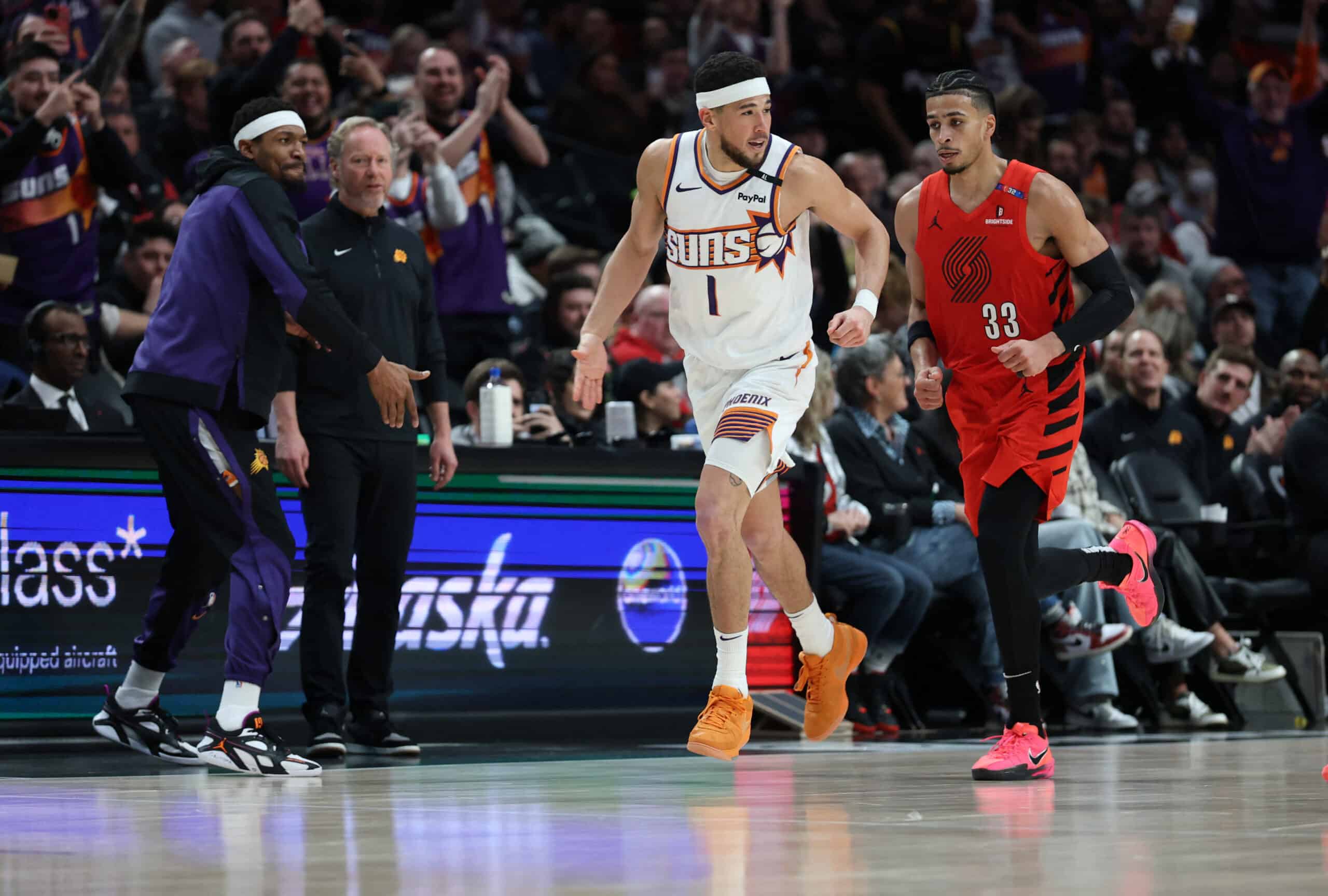 NBA Phoenix Suns at Portland Trail Blazers Devin Booker