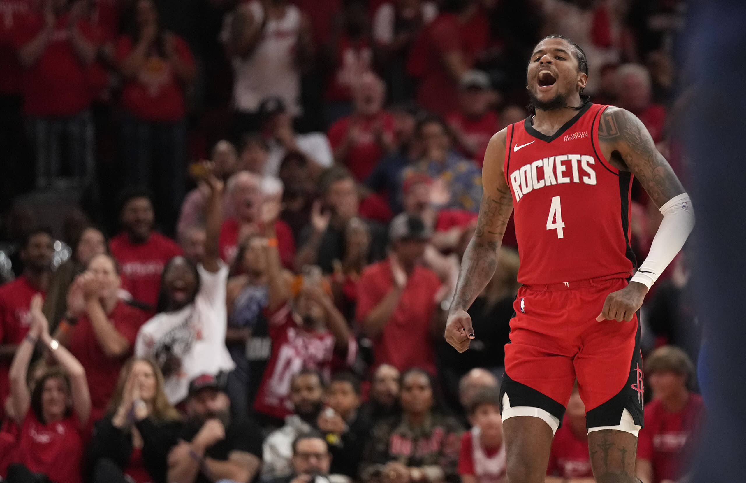 NBA Playoffs first round Houston Rockets vs Golden State Warriors Jalen Green 