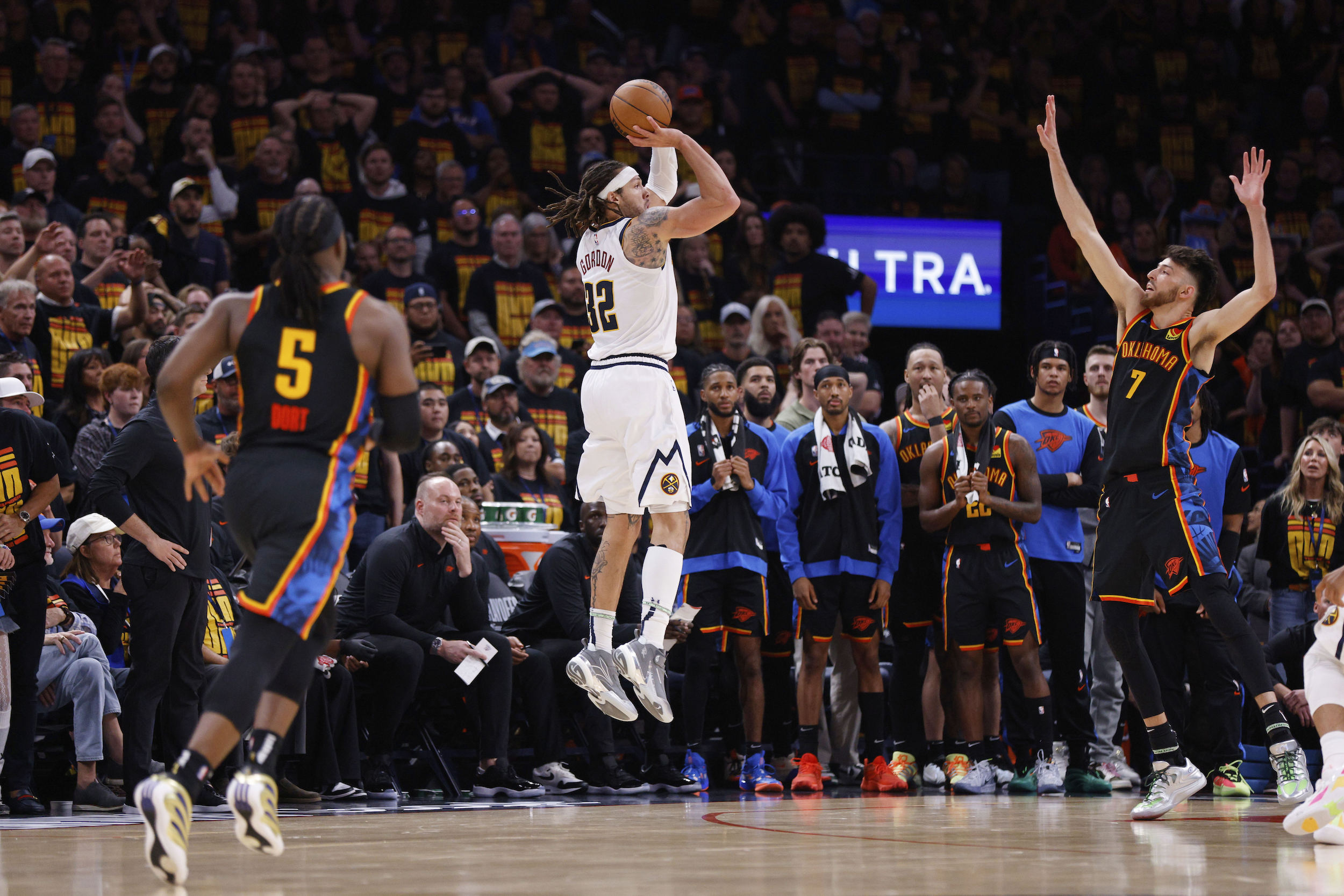 Aaron Gordon game winner Nuggets beat Thunder in Game 1 NBA playoffs